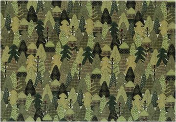 Snowy days and frosty nights trees